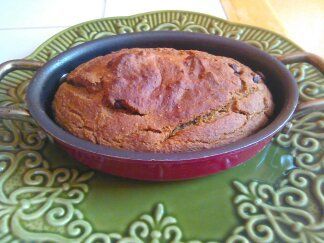 oatmeal banana chocolate bread {Bouncypouncy} 